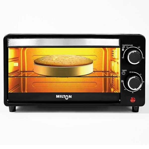 Buy Milton 10L OTG Oven Toaster Griller | 800W | Auto Shut-Off | 250°C Thermostat on EMI