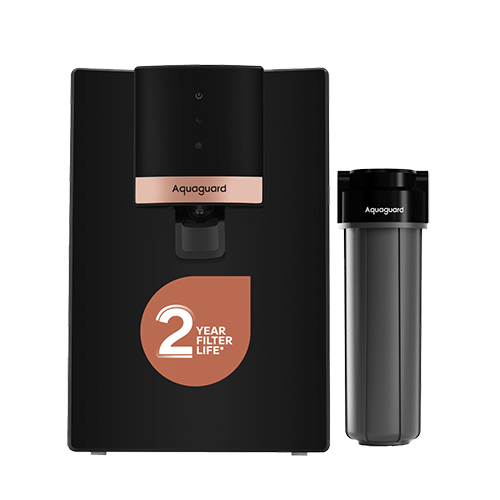 Buy Aquaguard Enrich Neo 2X RO+UV Water Purifier | 2 Year Filter Life | With Mega Sediment Filter on EMI