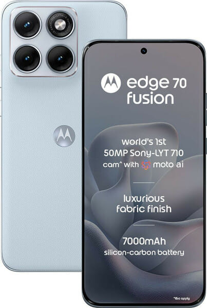 Buy MOTOROLA Edge 70 Fusion (Pantone COUNTRY AIR, 512 GB) (12 GB RAM) on EMI
