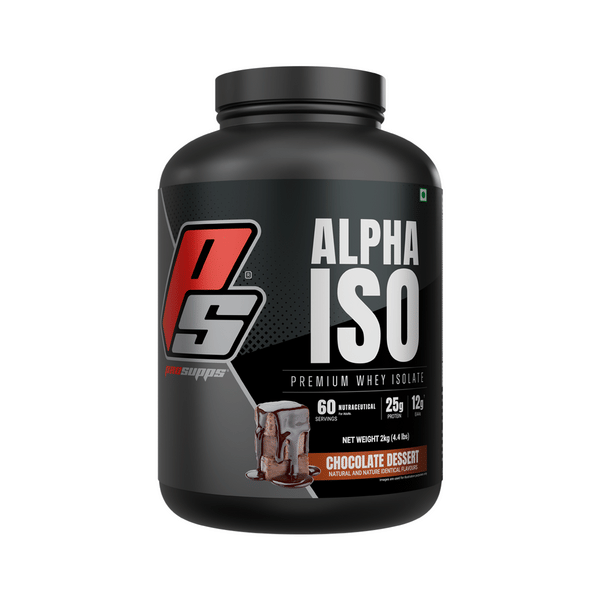 Buy ProSupps Alpha ISO 4lbs Whey Protein Isolate| Chocolate Dessert on EMI