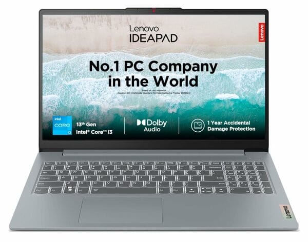 Buy Lenovo IdeaPad Slim 3 13th Gen Intel Core i3-1315U 15.6 inch FHD Laptop (8GB RAM/512GB SSD/Windows 11 ADP Free/3 Month Game Pass/Grey/1.6Kg), 82X700HMIN on EMI