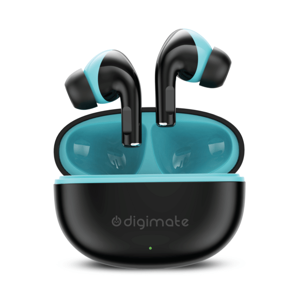 Buy Digimate Sargam 120Hrs Playtime 5.0 Bluetooth Wireless Earbuds with Fast Charging, HD Dual Mic on EMI