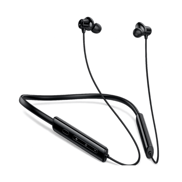 Buy Digimate Hamsafaar Neckband, 100Hrs Playtime, 5.3 Bluetooth Type-C Fast Charging, IPX4 Water Resistant, Voice Assistant Support, Magnetic Switch on EMI
