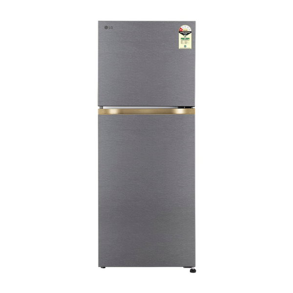 Buy LG 225L 1 Star Double Door Refrigerator with Smart Inverter – Dazzle Steel(Model-2025) on EMI