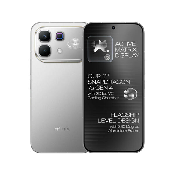 Buy Infinix Note 60 Pro Frost Silver (8+128 GB) on EMI