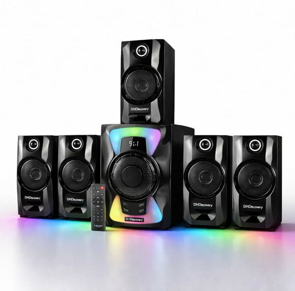 Buy DH Discovery D-10 5.1 Multimedia Speaker - Black on EMI