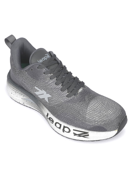 Buy Liberty LEAP7X XLM-08 Dark Grey Sports Lacing Running Shoes for Men on EMI