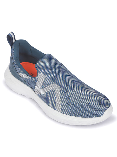 Buy Liberty LEAP7X MAGMER-1 Navy Blue Sports Non Lacing Walking Shoes for Men on EMI