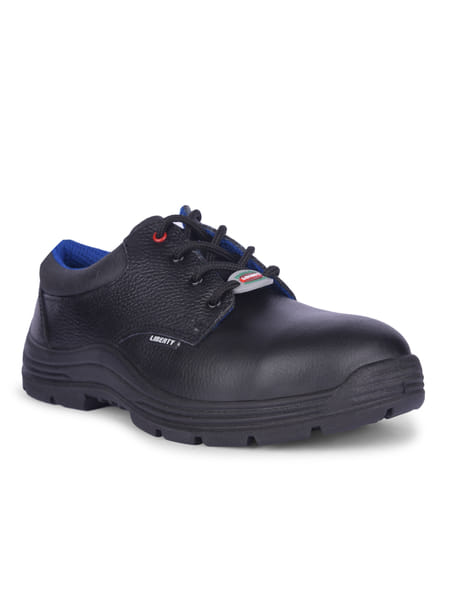 Buy Liberty Freedom SURKSHA1SJ Black Safety Lacing Oxford Shoes for Men on EMI
