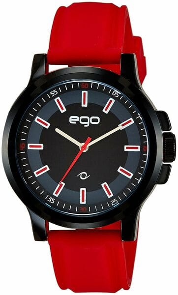Buy Ego by Maxima Analog Black Dial Men's Watch - E-01180PAGB on EMI
