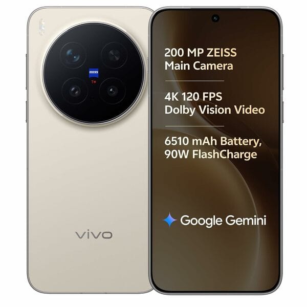 Buy Vivo X300 Pro 5G (Dune Gold, 16GB RAM, 512GB Storage) on EMI