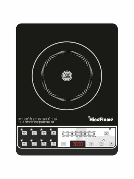 Buy Hindflame Rapid 2000W Induction Cooktop, ISI Certified BIS Approved on EMI
