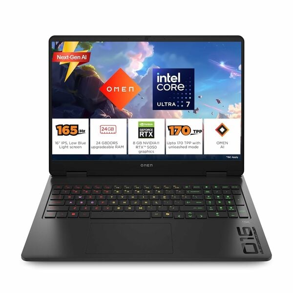 Buy HP OMEN 16-AM0240TX U7-225H/24GB/1TB/8GB RTX 5050/WIN11+MS/BLK-16" on EMI