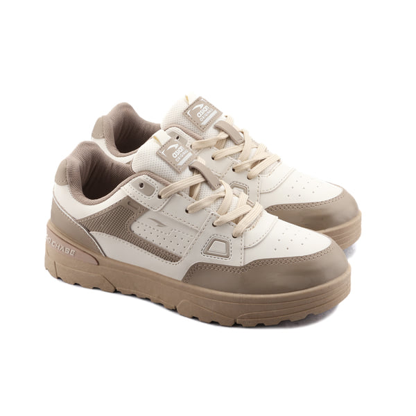 Buy Asian Kington-01 Men's Chunky Lace-Up Casual Sneakers with Cushioned Sole ( Cream Beige  ) on EMI