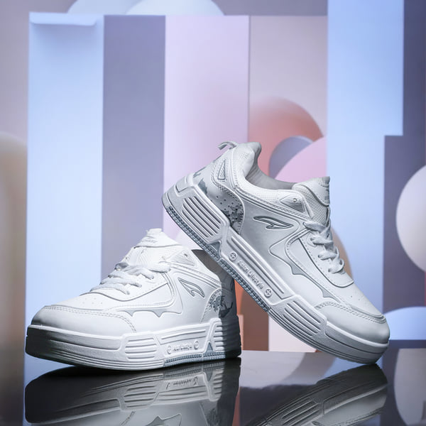 Buy Asian Lifestyle-02 Men’s Sneakers | Trendy, Comfortable, Sporty Sneaker for Boys ( Full White  ) on EMI