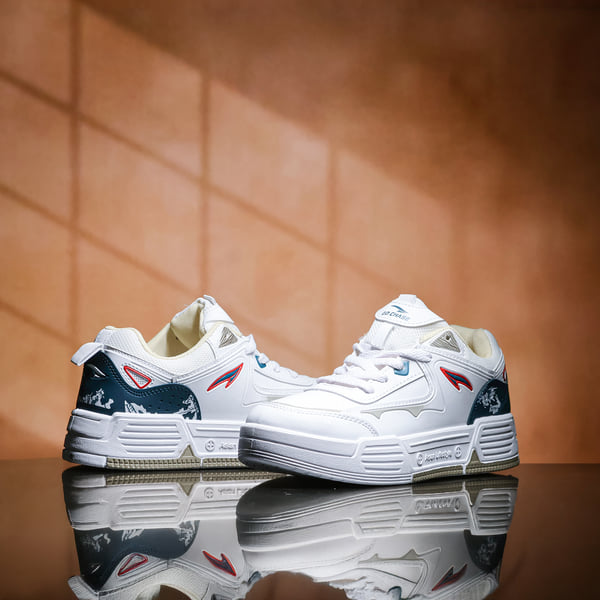 Buy Asian Lifestyle-02 Men’s Sneakers,Comfortable, Sporty Sneaker for Boys ( White Tblue Beige  ) on EMI