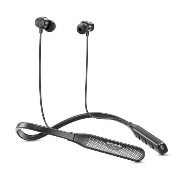 Buy Digimate Masti Wireless Bluetooth Neckband | Up to 100H Playtime | Bluetooth 5.0 | IPX5 Water Resistance on EMI
