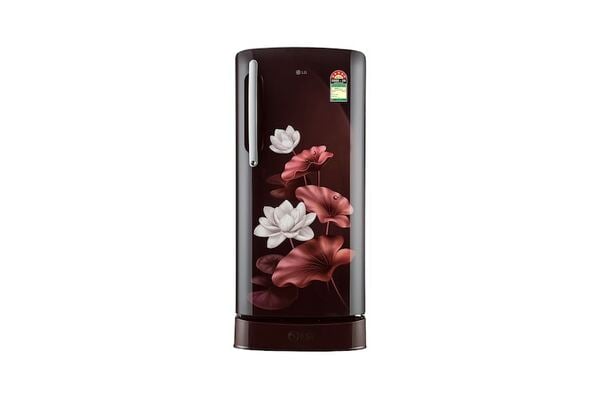 Buy LG 201L 5 Star Single Door Refrigerator GLD2156ZHSL with Smart Inverter Compressor – Brown on EMI