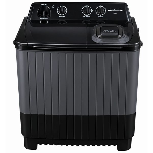 Buy Kelvinator KWS-N70ERSKD 7 Kg 5 Star Semi Automatic Top Load Washing Machine on EMI