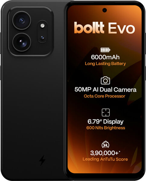 BOLTT EVO 4G (Midnight Black, 64 GB) (4 GB RAM)