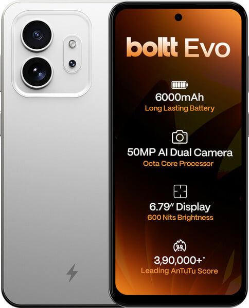 BOLTT EVO 4G (Arctic White, 128 GB) (6 GB RAM)