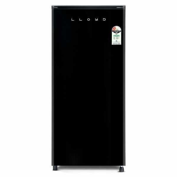 Buy LLOYD Icecool Series 185 L Direct Cool Refrigerator 2 Star Glass Black on EMI