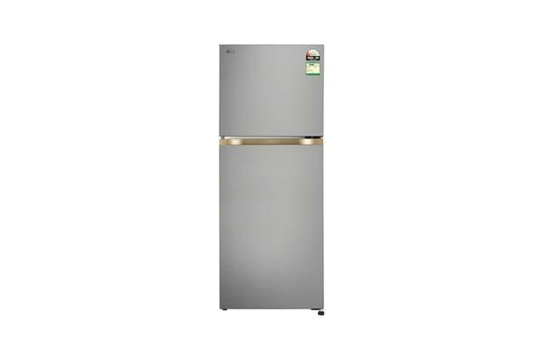 Buy LG 225L Double Door Refrigerator with Smart Mode, Smart Inverter Compressor, Shiny Steel, 1 Star on EMI