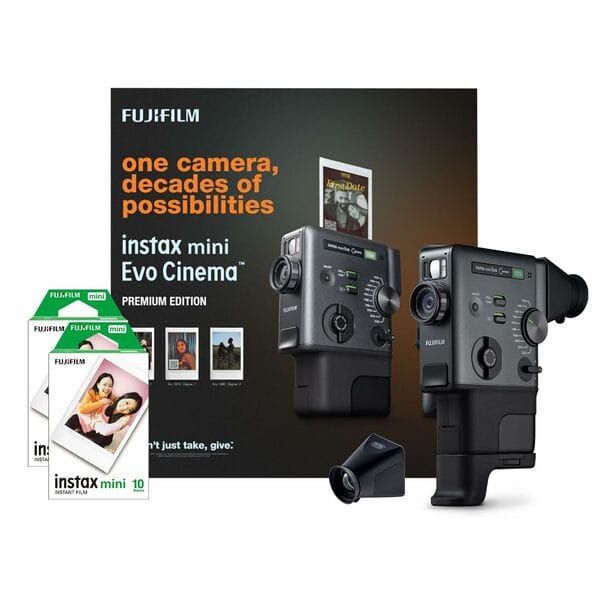 Buy Fujifilm instax mini Evo Cinema™ Premium Edition with 20 Shots of instax mini Instant Film on EMI