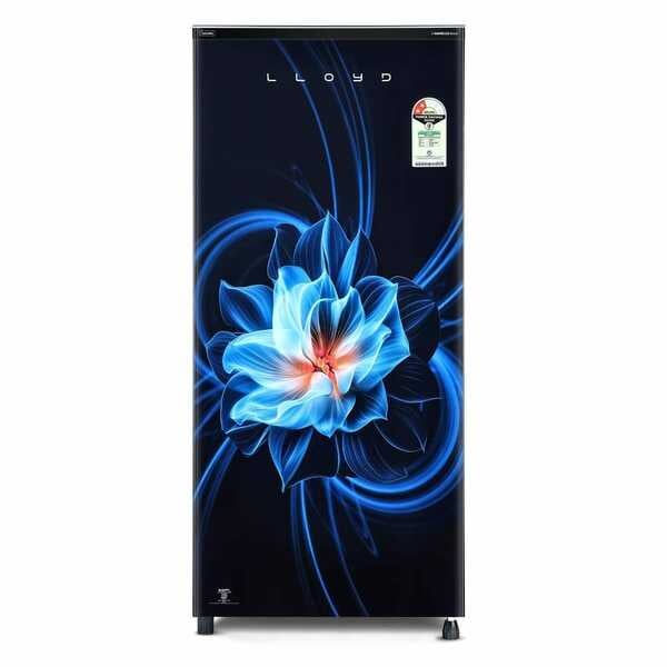 Buy Lloyd Icecool Series 185 L Direct Cool Refrigerator 2 Star Glass Swirl GLDG202AGSCF Icecool Series (Model:-2026) on EMI