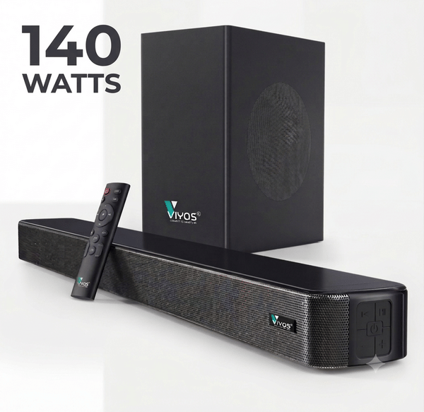 Buy VIYAS SOUNDBAR WITH WOOFER 5.25"-140 PMPO on EMI