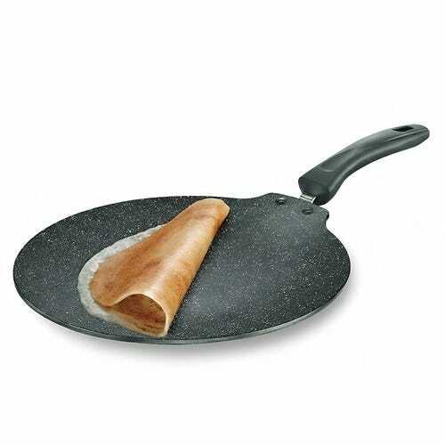 Buy Prestige Omega Granite Non-Stick Dosa Tawa 30cm | Extra Thick Base (4.88 mm) | 5-Layer Coating on EMI