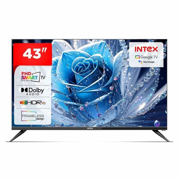 Buy Intex 109 cm (43 Inches) Frameless Full HD Smart Google TV | Android 14 | HDR10 | 24W Dolby Audio |  LED-GFV4307 on EMI